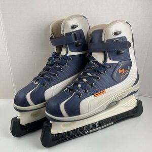 Sorftec Jackson Mens Ice Skates Size 9 Blue Grey